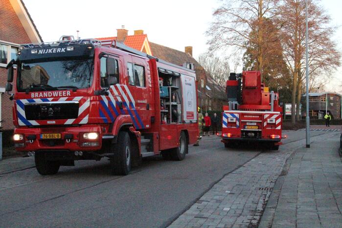 #Nijkerk Schoorsteenbrand snel onder controle Oude Barneveldseweg Nijkerk.