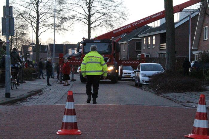 Schoorsteenbrand snel onder controle