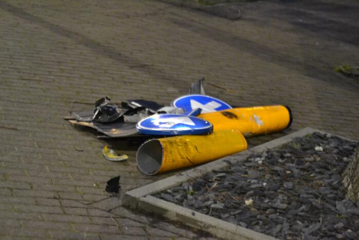 Bestuurder slaat op de vlucht na crash met auto