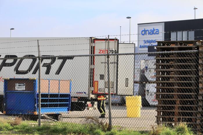 Incident in oplegger Dnata Cargo