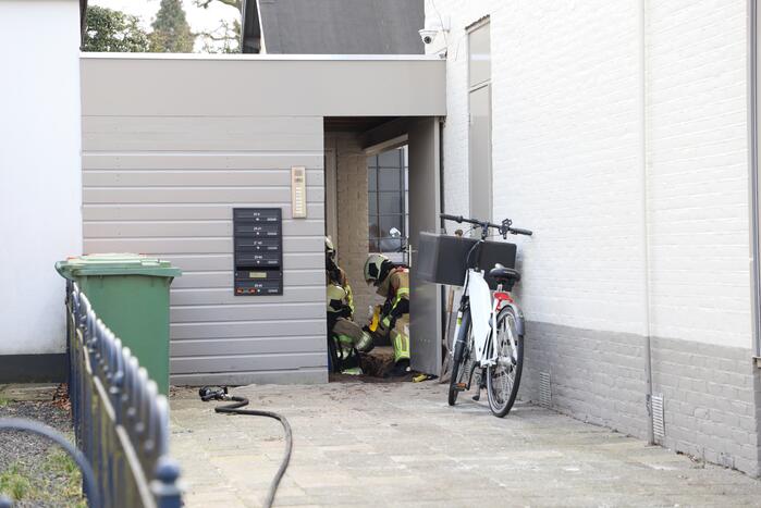 Gaslekkage bij restaurant