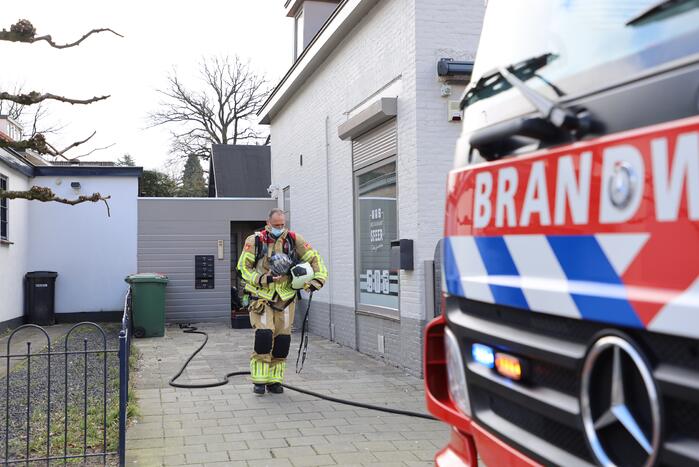 Gaslekkage bij restaurant