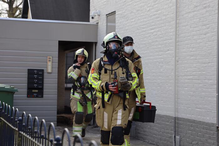 Gaslekkage bij restaurant