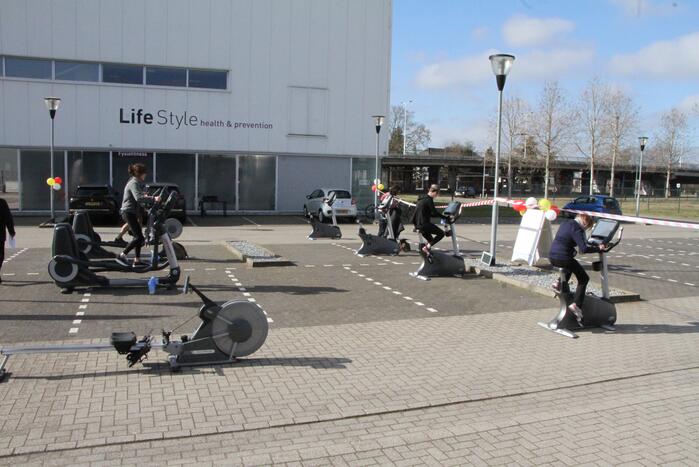 Landelijke actie van sportschool