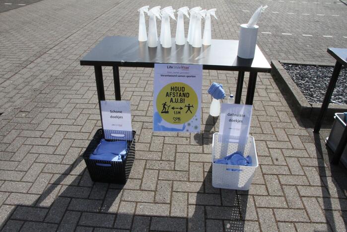 Landelijke actie van sportschool