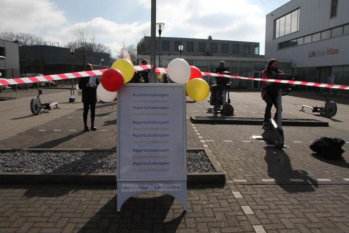 Landelijke actie van sportschool