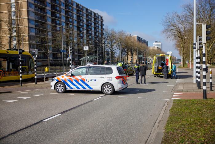 Gewonden bij verkeersongeval met scooter