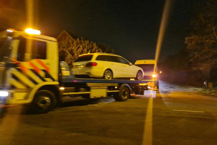 Politie onderzoek bij woning