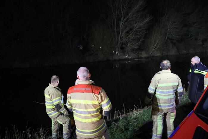 Zoekactie naar te water geraakte persoon
