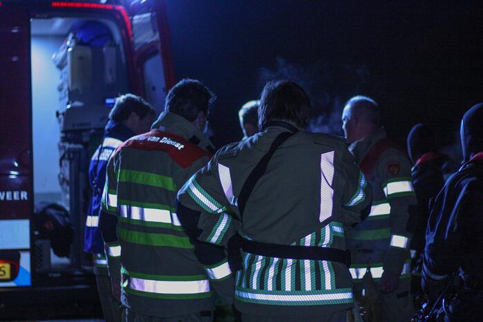 Zoekactie naar te water geraakte persoon