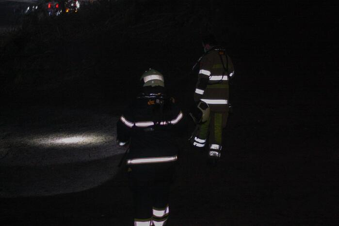 Zoekactie naar te water geraakte persoon