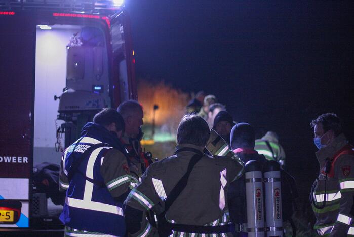 Zoekactie naar te water geraakte persoon