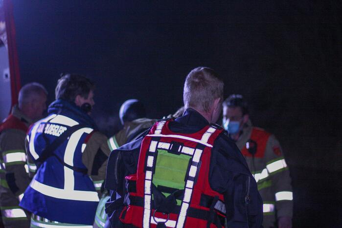 Zoekactie naar te water geraakte persoon