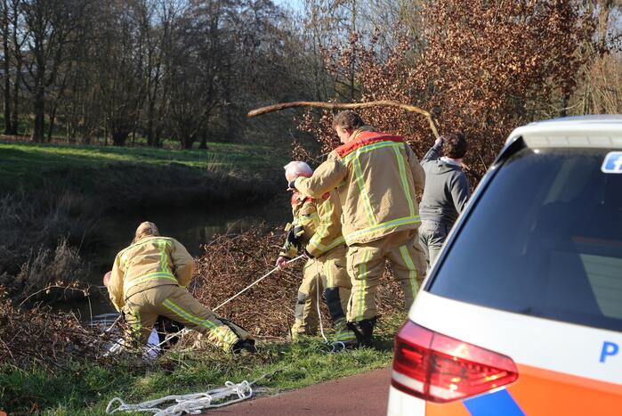 Man gewond na te water raken met scootmobiel
