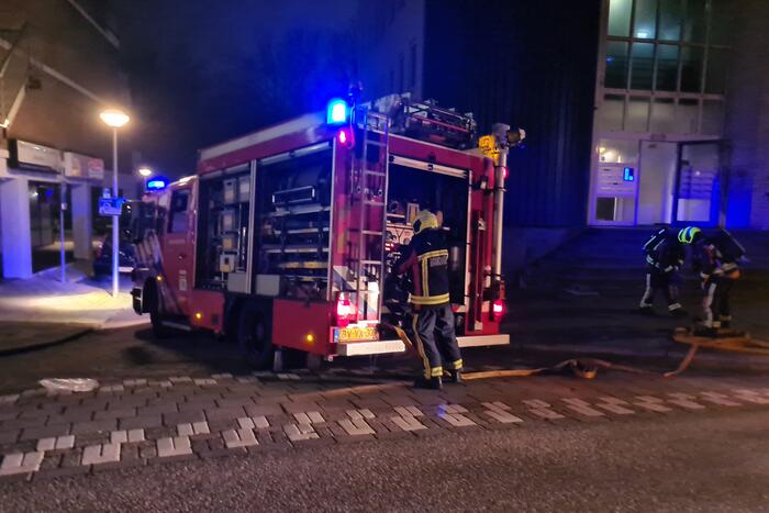21 appartementen ontruimd door brand in kelder