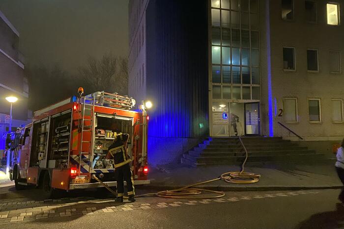 21 appartementen ontruimd door brand in kelder
