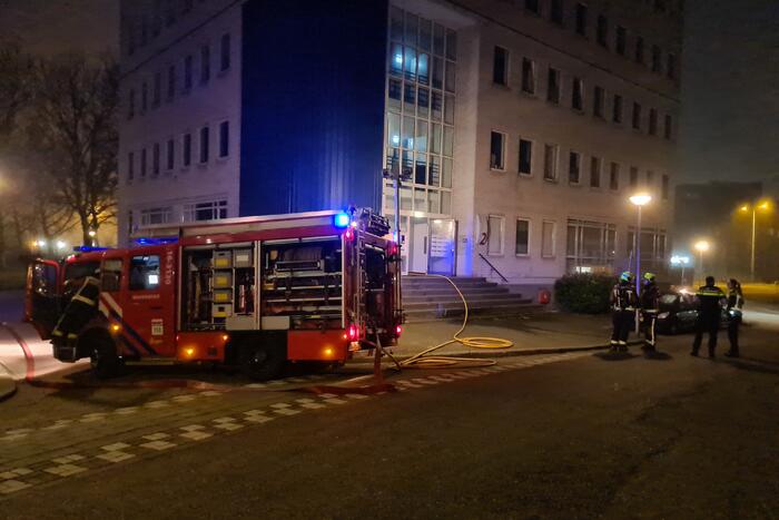 21 appartementen ontruimd door brand in kelder