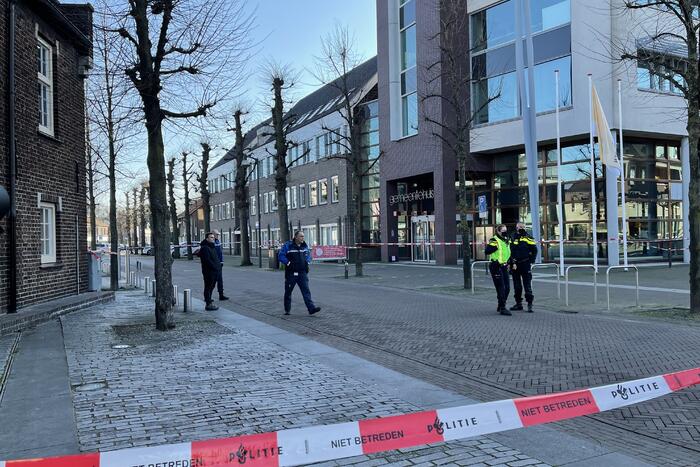 Verdachte koffer aangetroffen