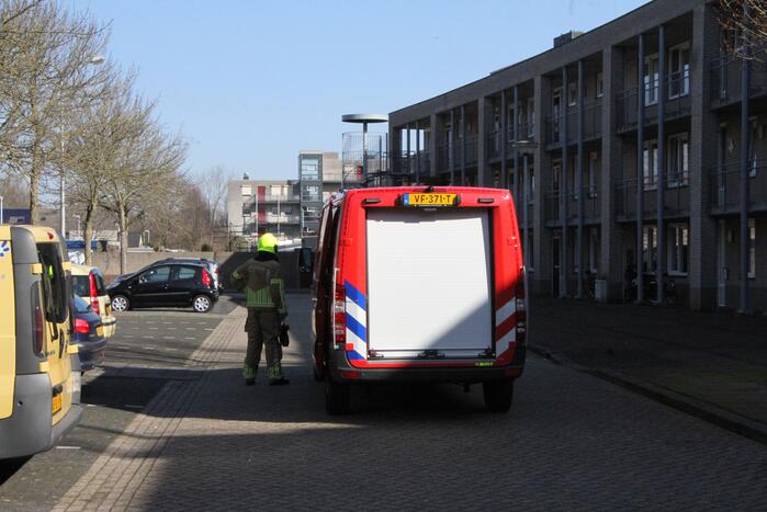 Onderzoek naar gaslucht in woning