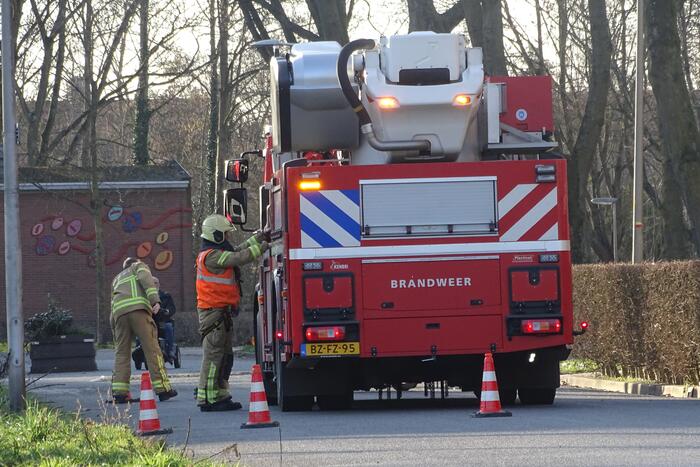 Onderzoek naar gaslucht in flat