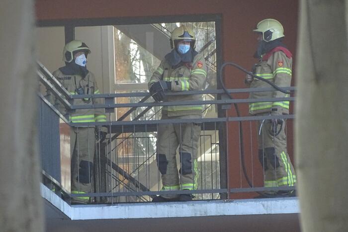 Onderzoek naar gaslucht in flat