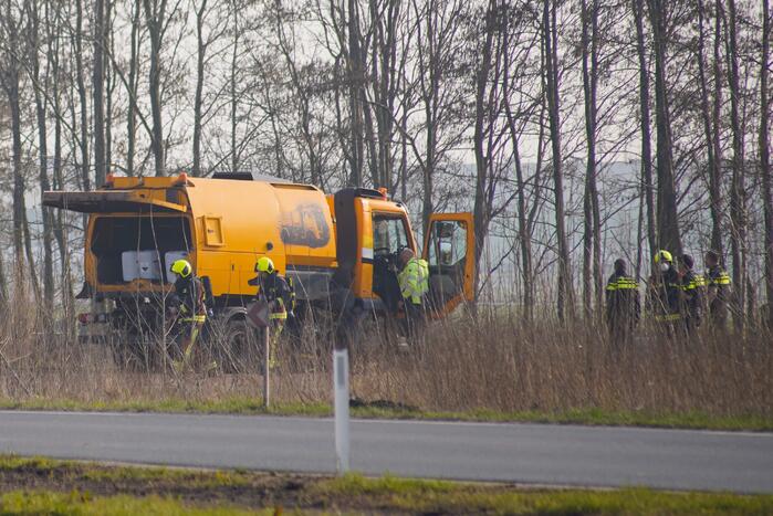 Gebied afgezet na vondst van vaten