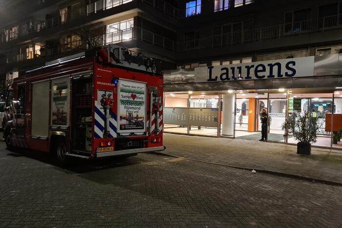Brand in appartementencomplex snel geblust