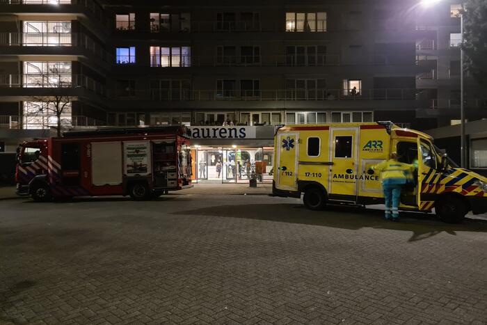 Brand in appartementencomplex snel geblust