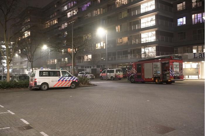 Brand in appartementencomplex snel geblust