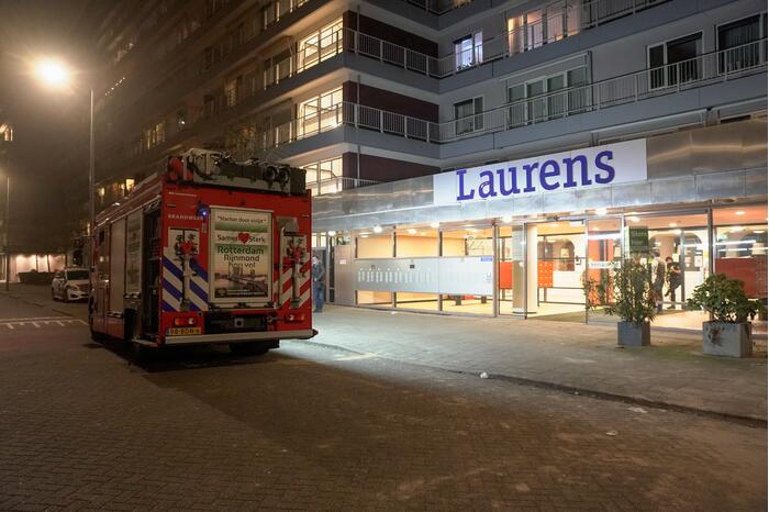 Brand in appartementencomplex snel geblust