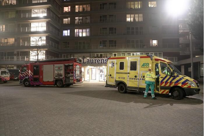 Brand in appartementencomplex snel geblust