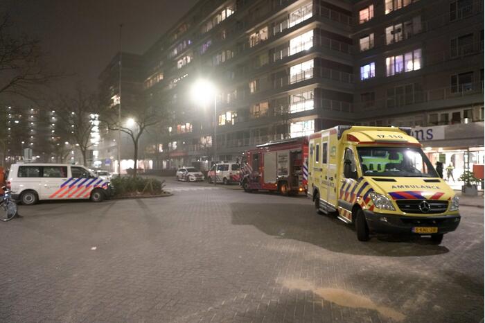 Brand in appartementencomplex snel geblust