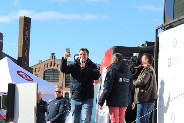 Bijeenkomst Forum met Thierry Baudet trekt veel belangstelling