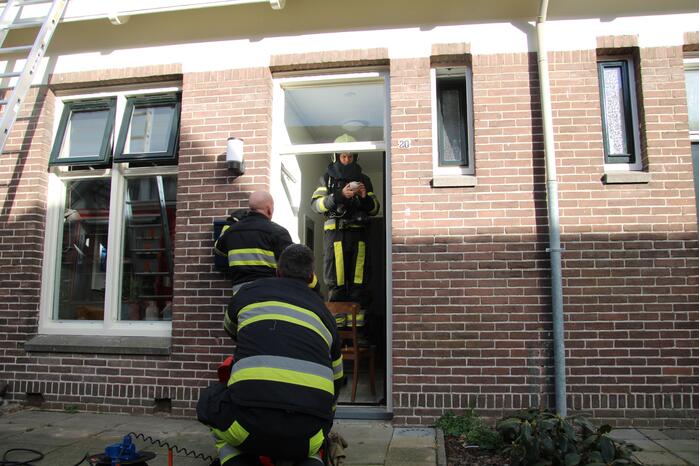 Woning vol rook