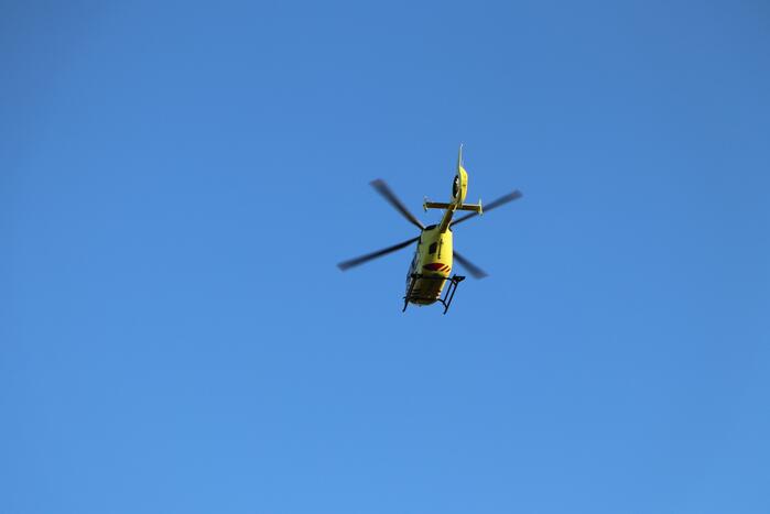 Veel bekijks bij inzet van traumahelikopter