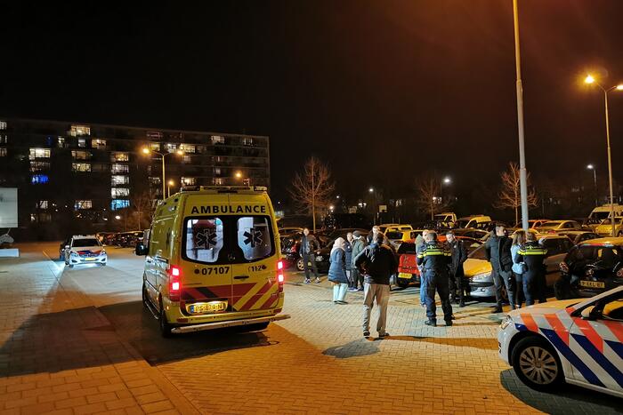 Bestuurder vlucht na opzettelijke aanrijding