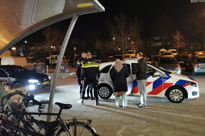 Bestuurder vlucht na opzettelijke aanrijding