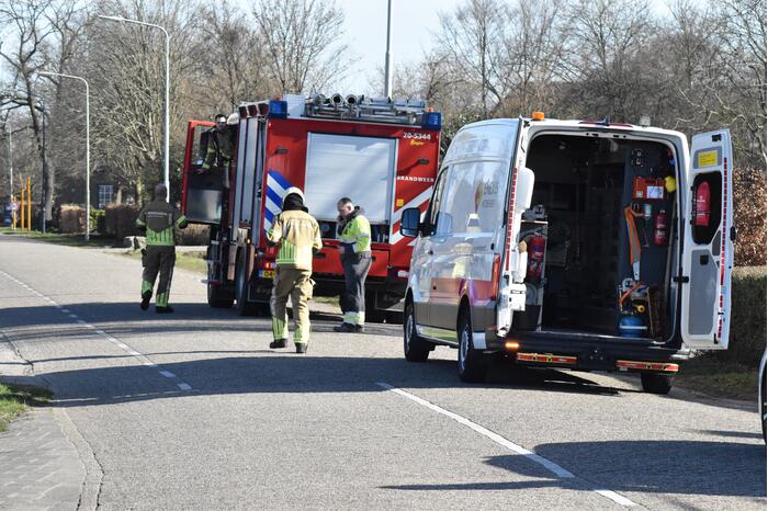 Brandweer ontruimt veertig woningen na gaslek