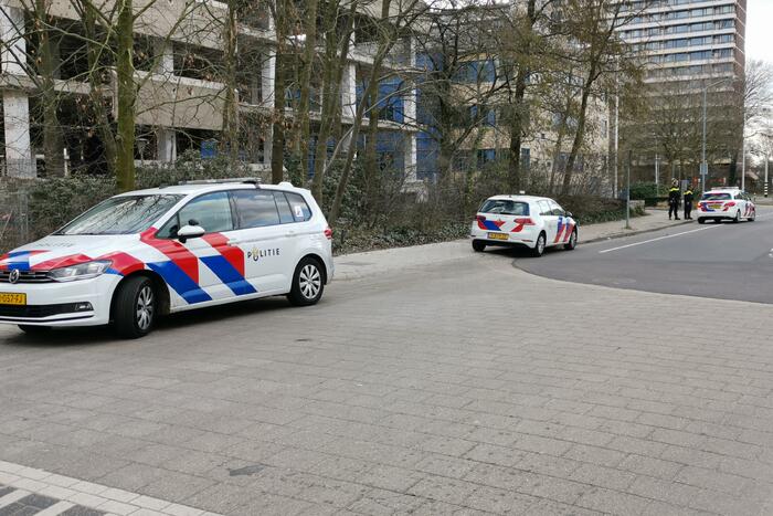 Veel politie na inbraakalarm slooppand