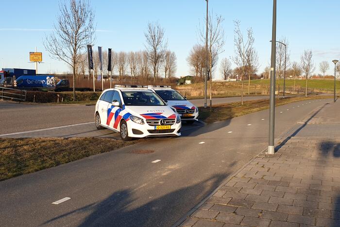Motorrijder raakt gewond na val