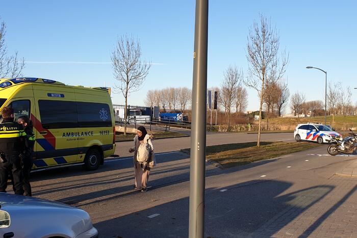 Motorrijder raakt gewond na val