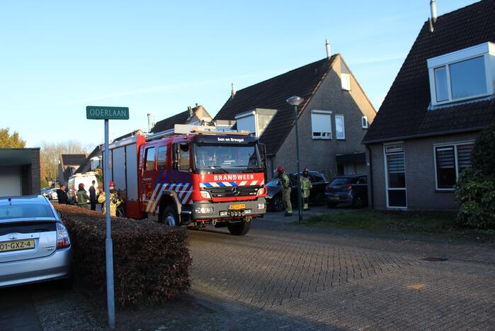 Brand in garage door kortsluiting