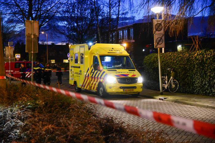 Persoon overleden bij brand in woning