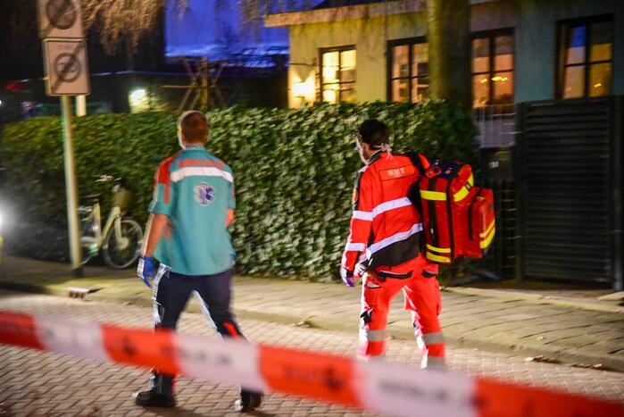 Persoon overleden bij brand in woning