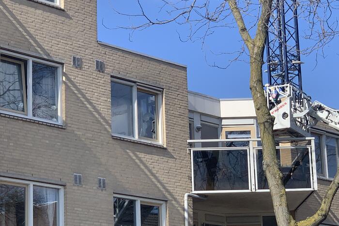 Brandweer ingezet om woning te betreden