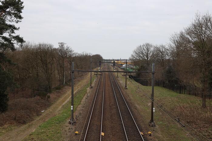 Geen treinen na aanrijding op spoor
