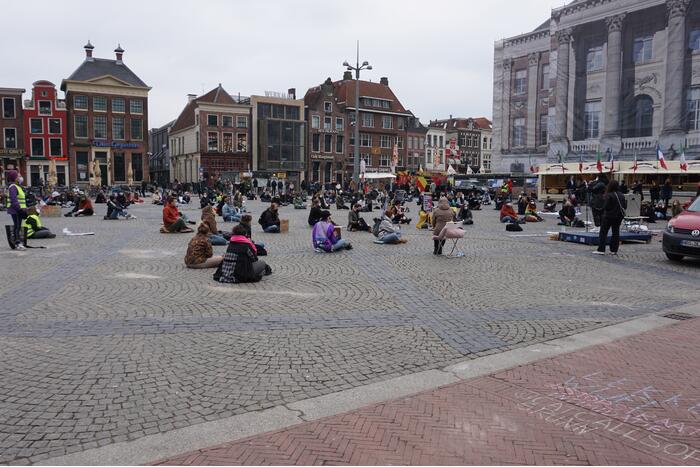 Demonstratie tegen gender gerelateerd geweld