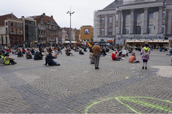 Demonstratie tegen gender gerelateerd geweld