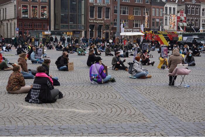 Demonstratie tegen gender gerelateerd geweld