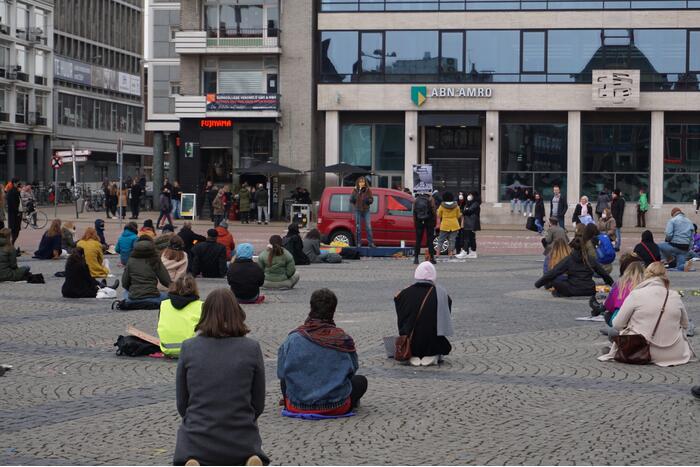 Demonstratie tegen gender gerelateerd geweld